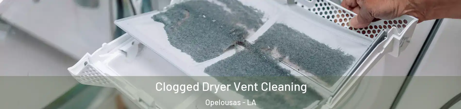 Clogged Dryer Vent Cleaning Opelousas - LA