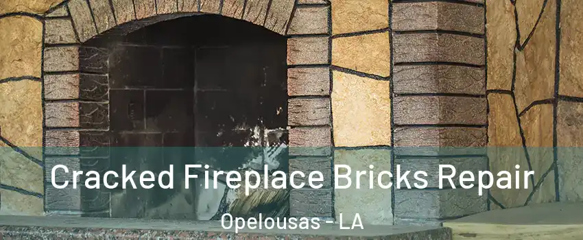 Cracked Fireplace Bricks Repair Opelousas - LA