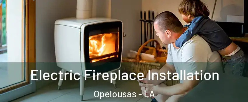  Electric Fireplace Installation Opelousas - LA