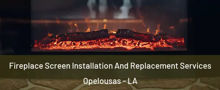  Fireplace Screen Installation And Replacement Services Opelousas - LA
