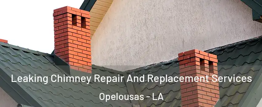  Leaking Chimney Repair And Replacement Services Opelousas - LA