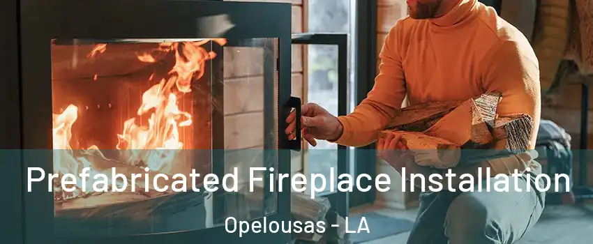  Prefabricated Fireplace Installation Opelousas - LA