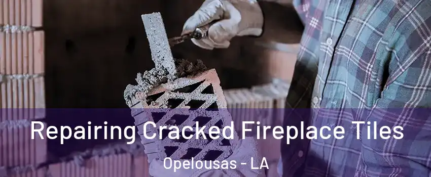  Repairing Cracked Fireplace Tiles Opelousas - LA