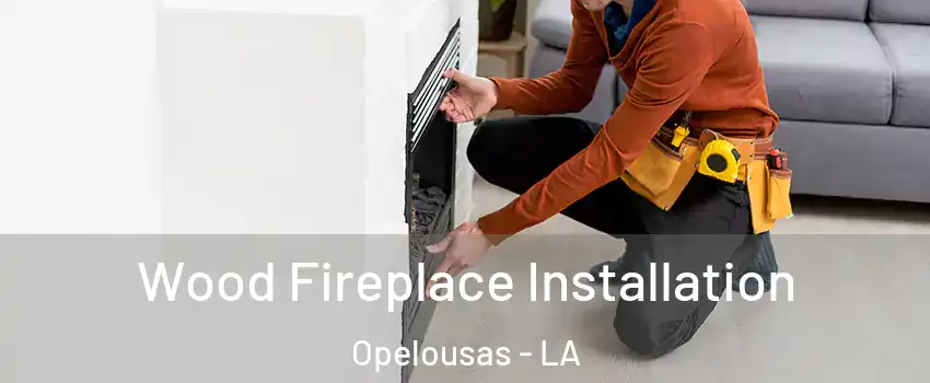  Wood Fireplace Installation Opelousas - LA